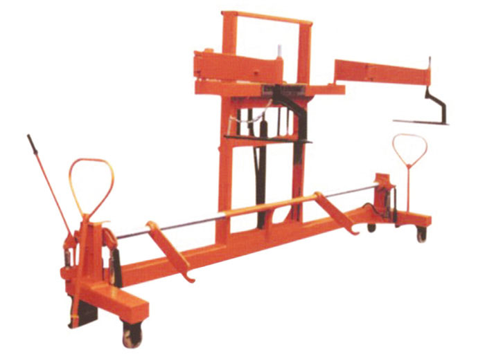 SINO-1000D Hydraulic Beam & Heald Frame Lift Trolley SINO-1000D Hydraulic Beam & Heald Frame Lift Trolley