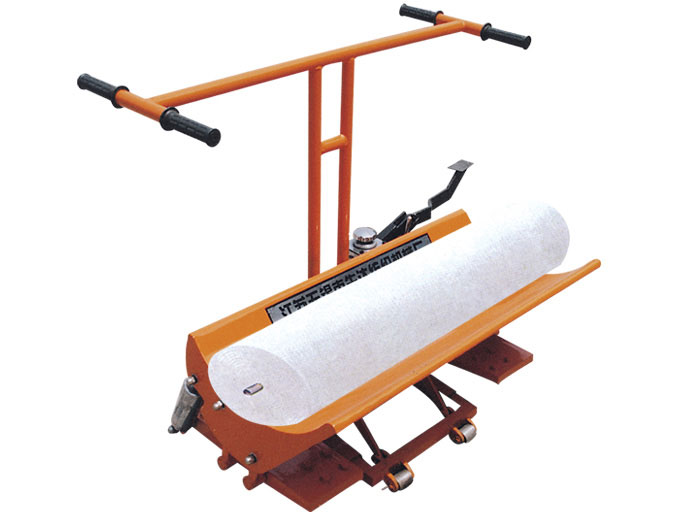 SINO-300A/500A Hydraulic Fabric Roll Unloading Trolley SINO-300A/500A Hydraulic Fabric Roll Unloading Trolley