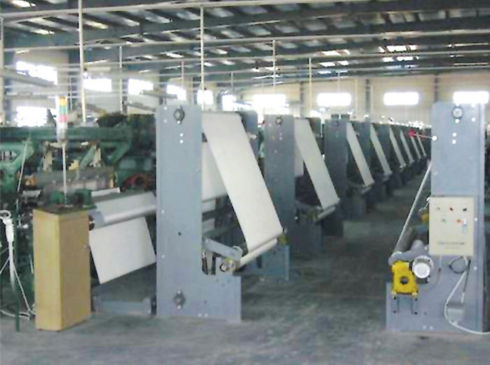 SINOJ-08B Vertical Fabric Rolling/Winding Machine SINOJ-08B Vertical Fabric Rolling/Winding Machine